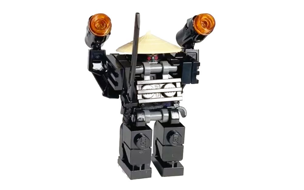 乐高moc教程幻影忍者加满都机器机甲拼搭指南