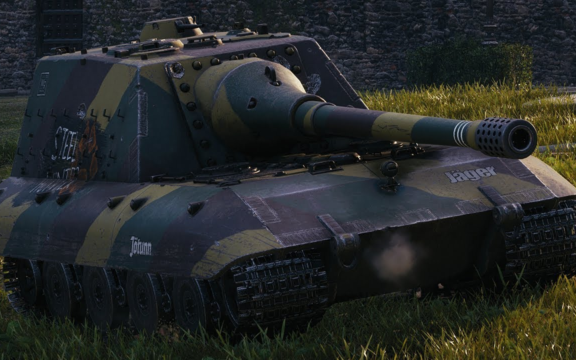 [lacho wot replays] 坦克世界 e100突 - 10杀 0.99万伤害