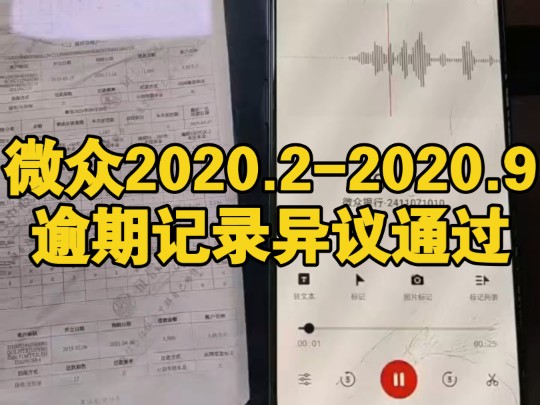 前海微众5年逾期记录,异议申请沟通答复审核通过哔哩哔哩bilibili