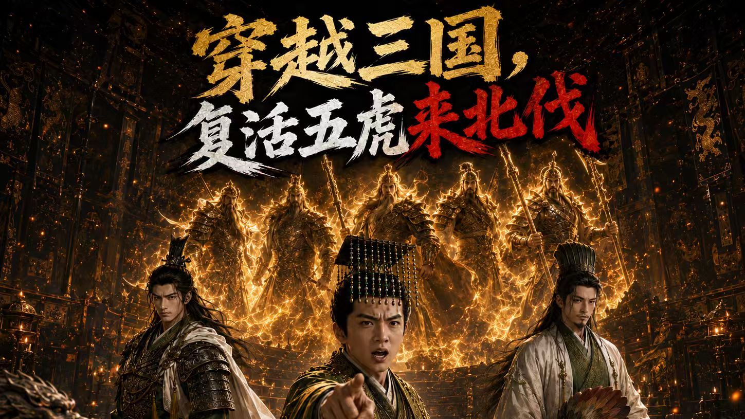 《穿越三国，复活五虎北伐》第二季第三集！【AI全民制作人】