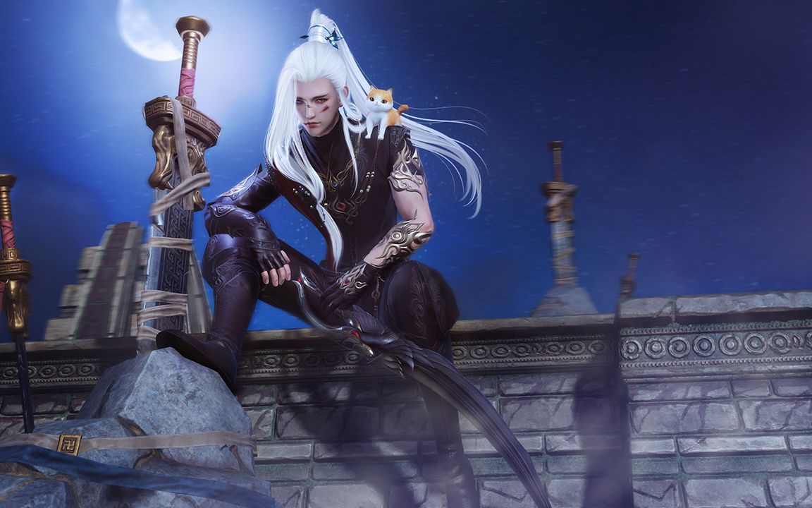 剑网3明教花间吃鸡散排37因为有一丢丢大所以无法分p的p4