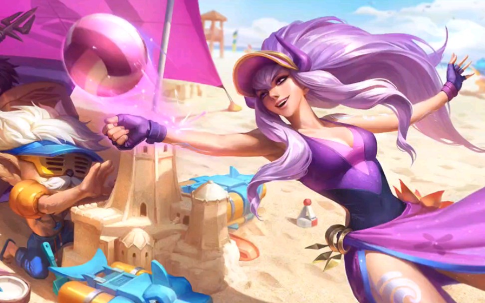 英雄联盟lol泳池派对辛德拉最终版t3皮肤