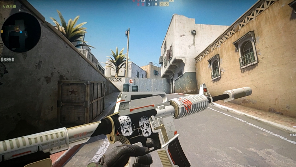 csgo罗技鼠标宏,机械革命m4a1效果展示