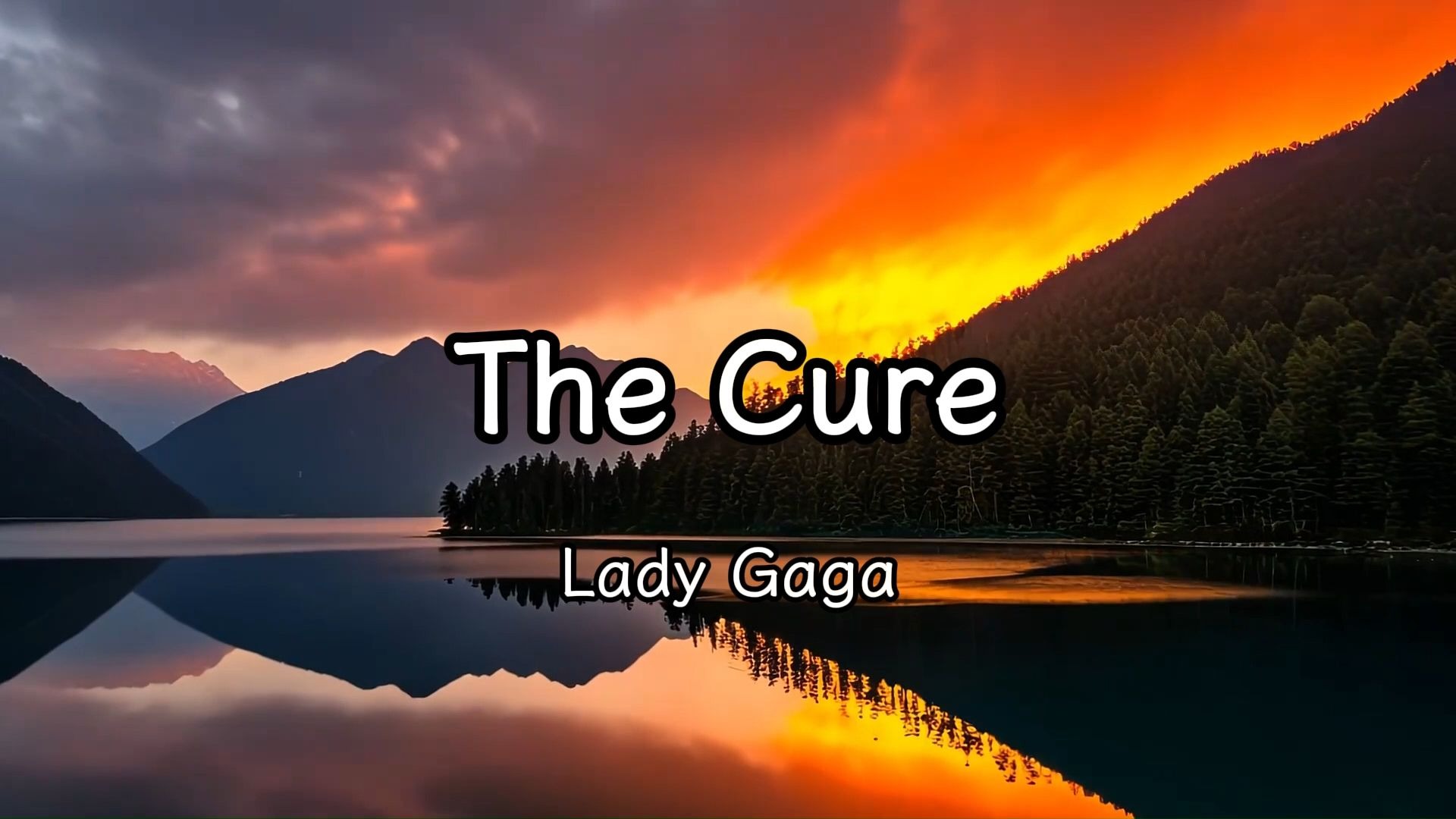 " 在黄昏的缝隙里,听见治愈的声波在流动." 《the cure》