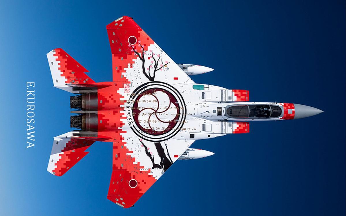 日本涂装各异的f15战斗机