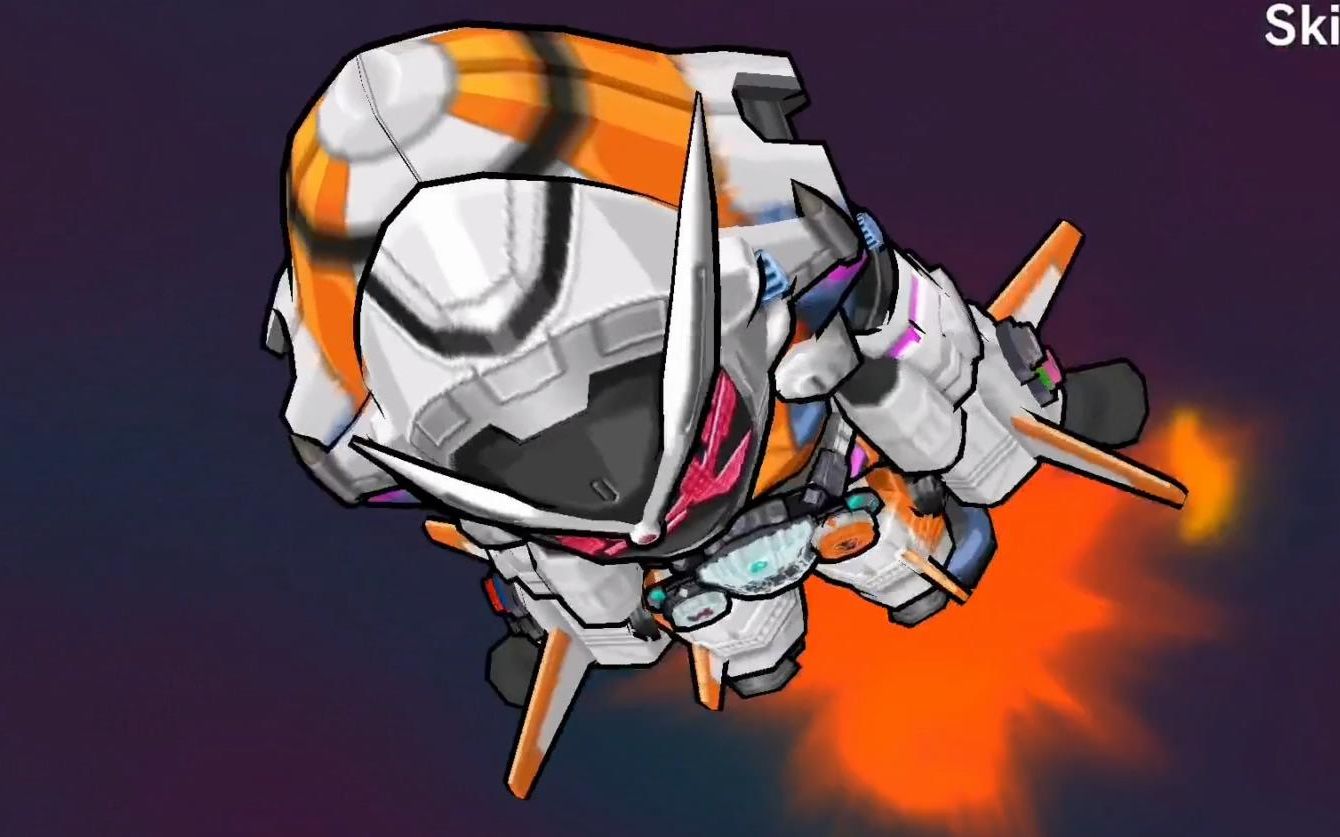 假面骑士战斗突击假面骑士ziofourze装甲四仔装甲必杀演示