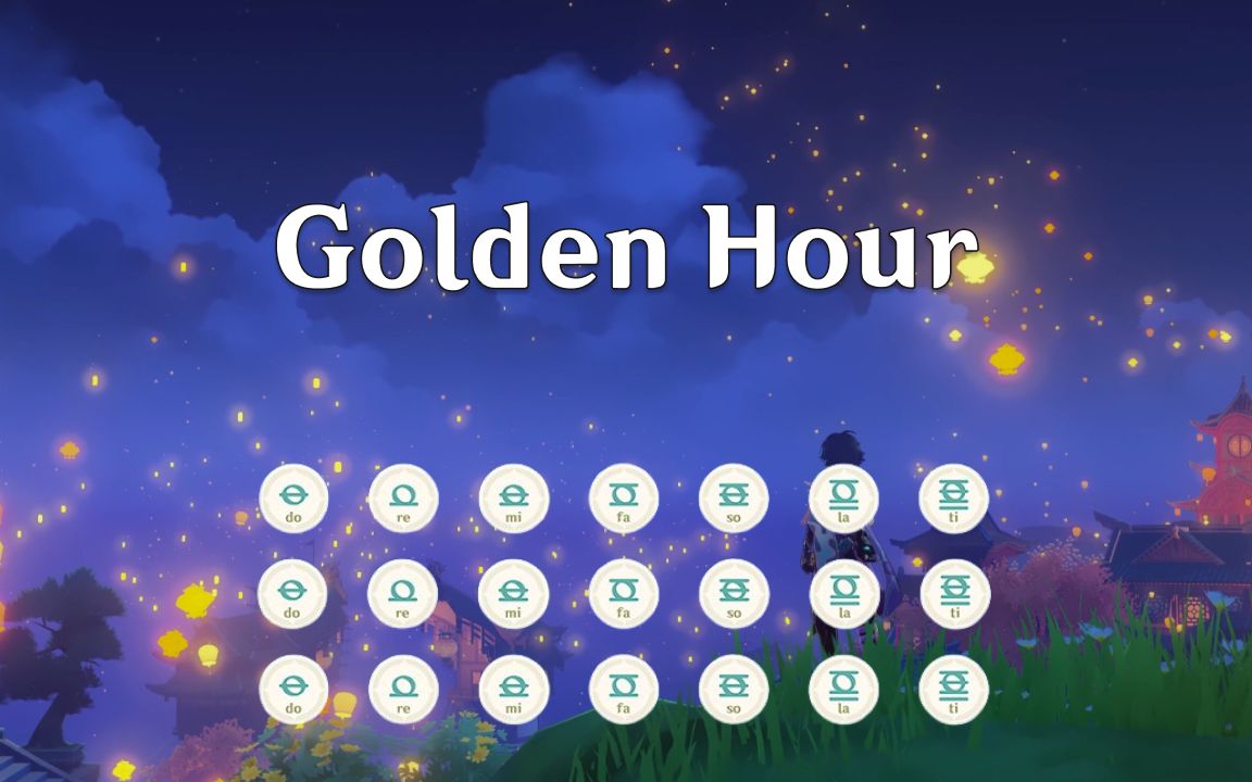 [图]【原神】诗琴 golden hour