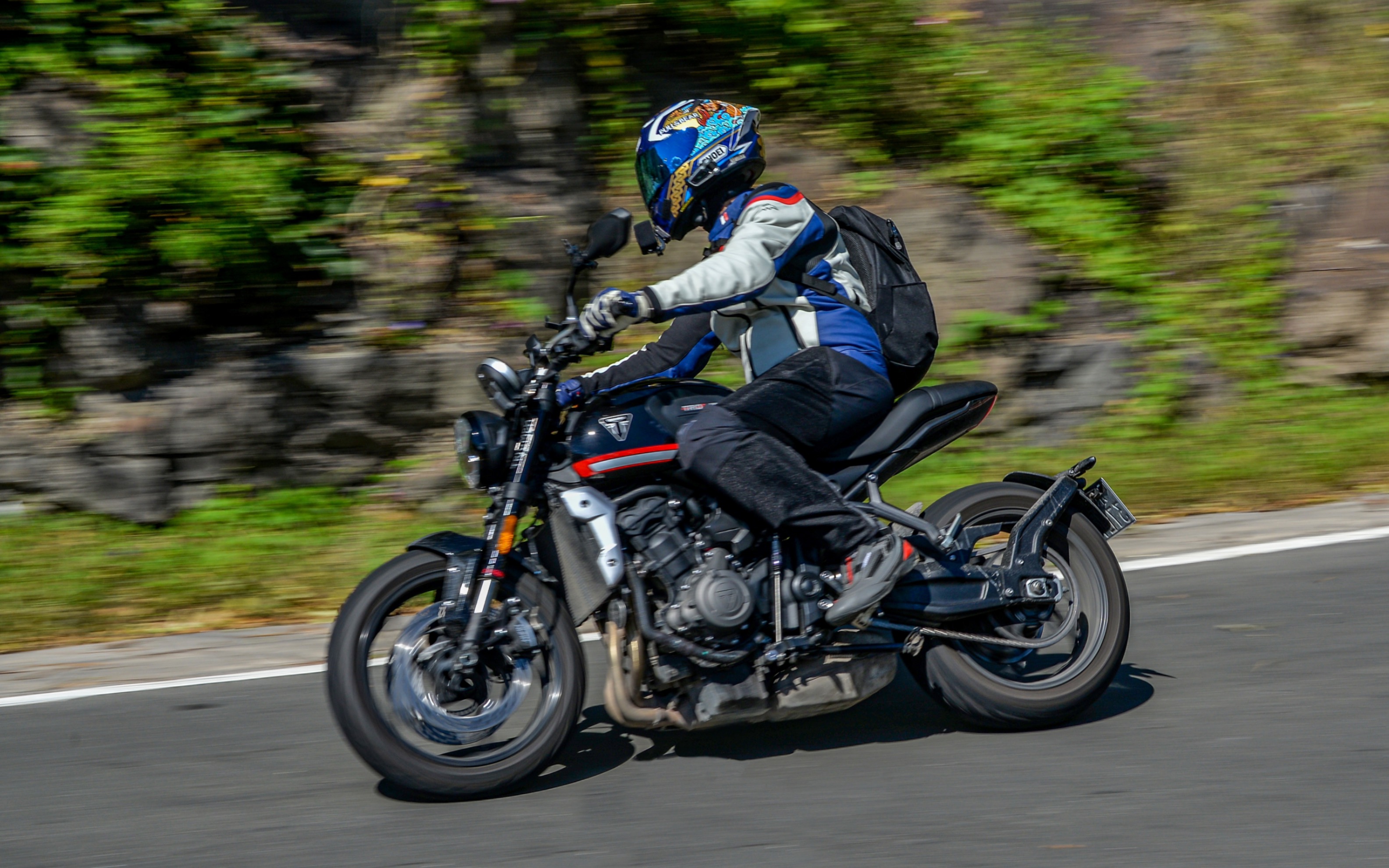 凯旋trident 660深秋南雁路跑山第一视角分享～_哔哩哔哩_bilibili