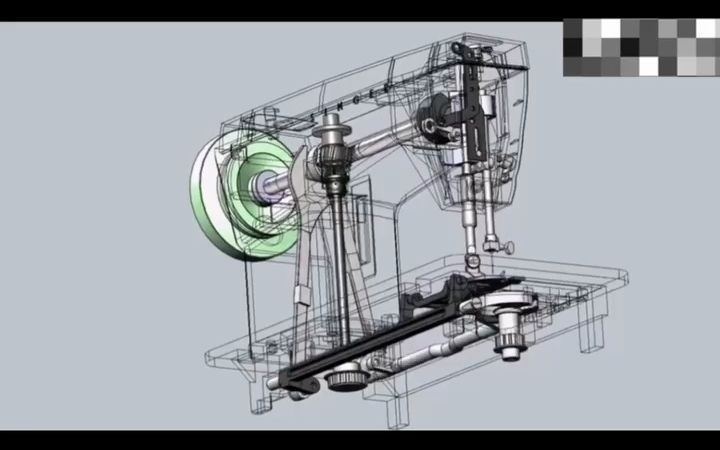 缝纫机工作原理哔哩哔哩bilibili