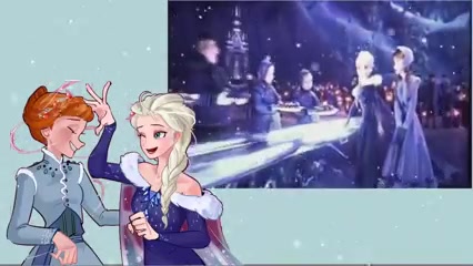 [图]雪宝的冰雪大冒险！Olaf's Frozen adventure: When we're toghether 歌曲画面