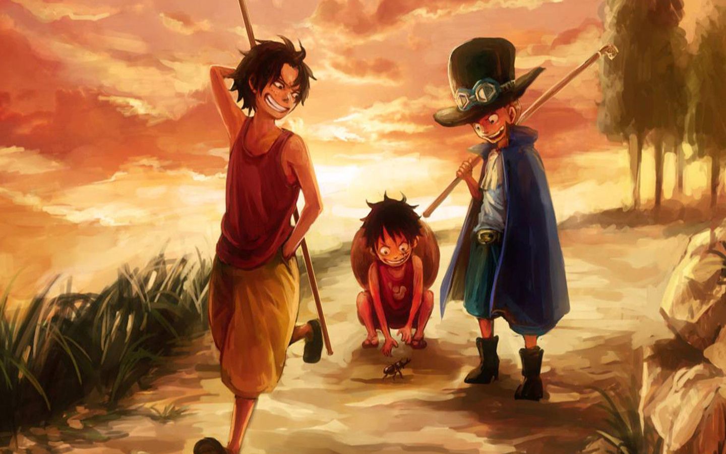 海贼王艾斯童年的回忆