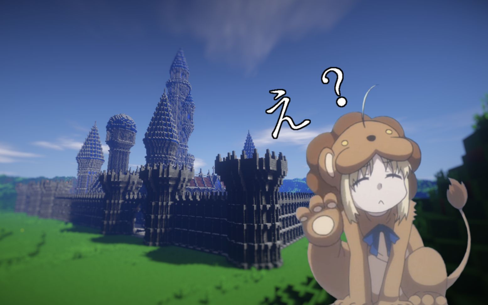 【minecraft】骑士王的荣耀,卡美洛圣城·假想,建筑展示