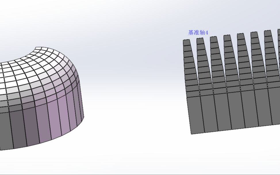 solidworks钣金拆图-环球面用钣金命令展开的方法及过程