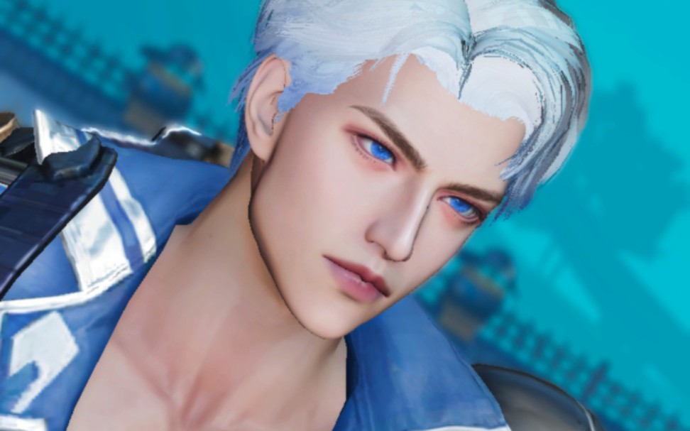 明日之后捏脸极地寒风又是一款超帅的男脸