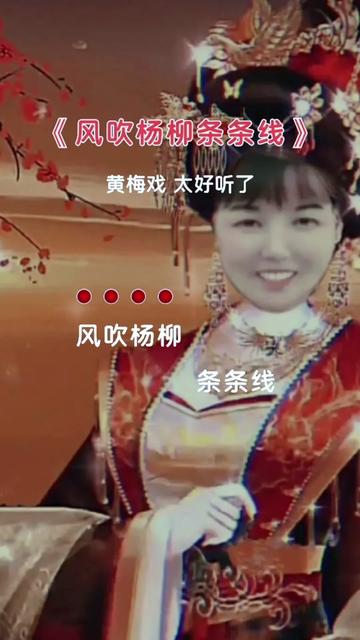 风吹杨柳条条线