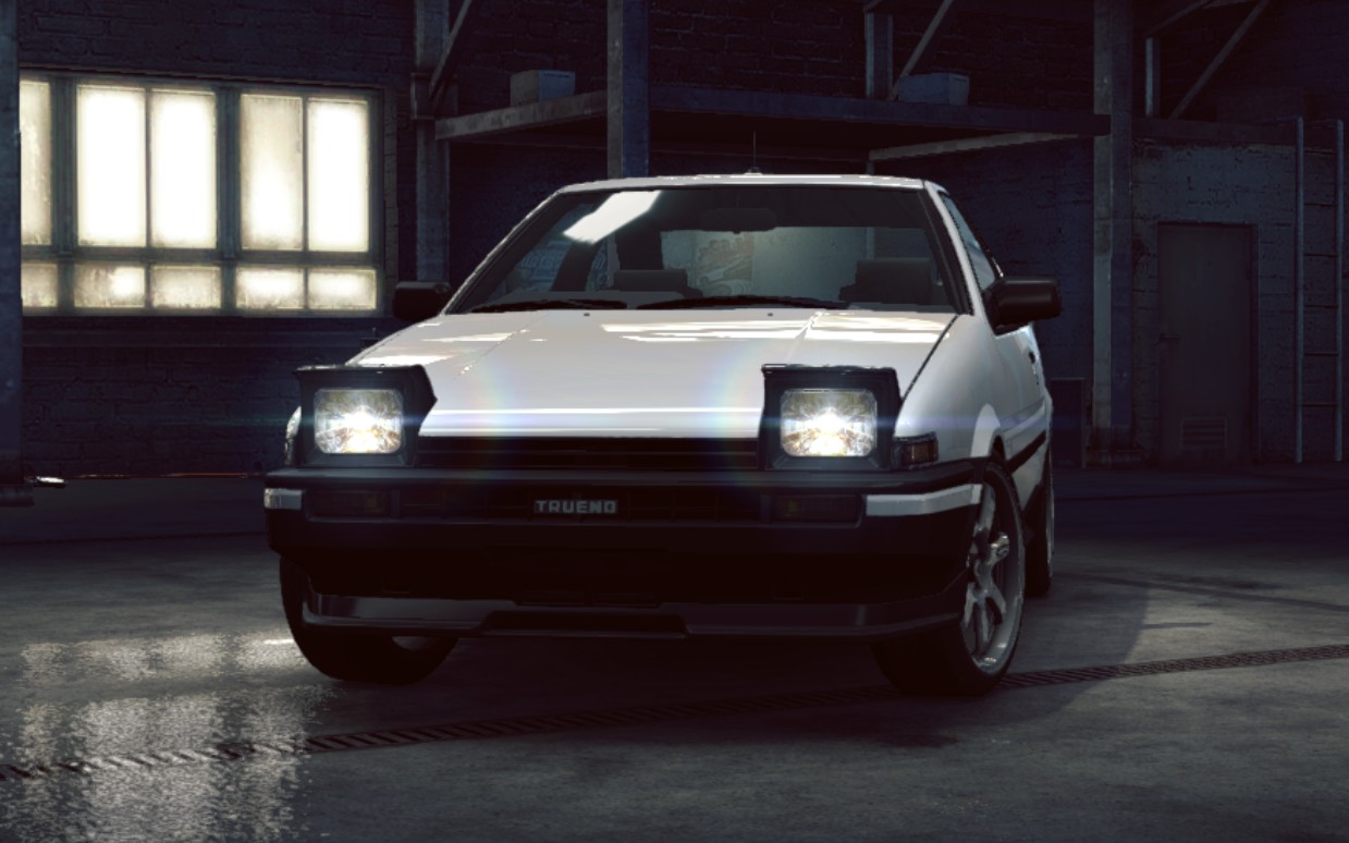 逮虾户ae86神车漂移