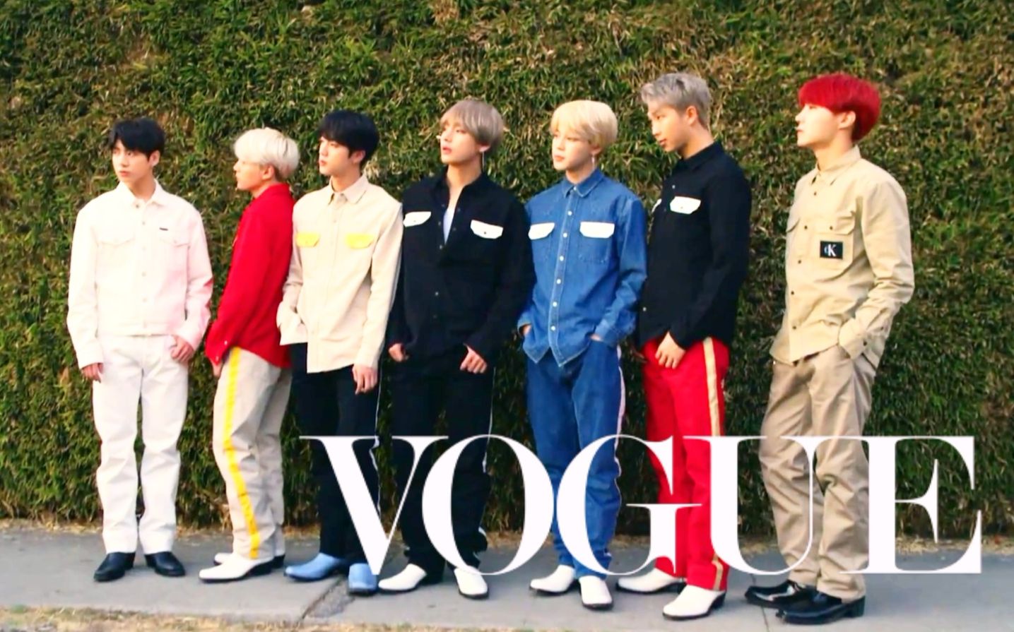 【VOGUE杂志】BTS最新 在洛杉矶拍摄VOGUE大片哔哩哔哩bilibili