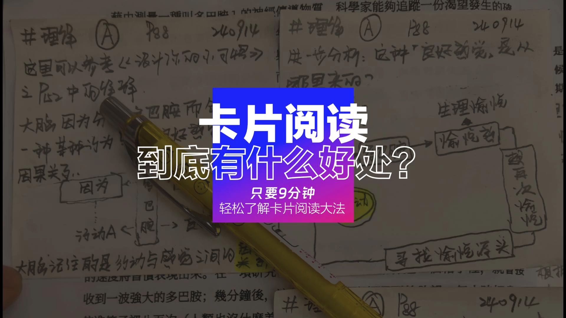 阅读的真正秘诀:用卡片法彻底改变你的读书体验哔哩哔哩bilibili