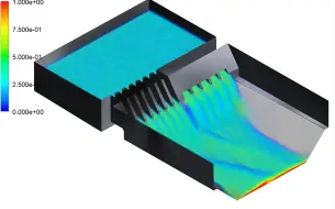 Télécharger la video: ansys fluent水坝/溃坝瞬态CFD-多相流+水位高度监测