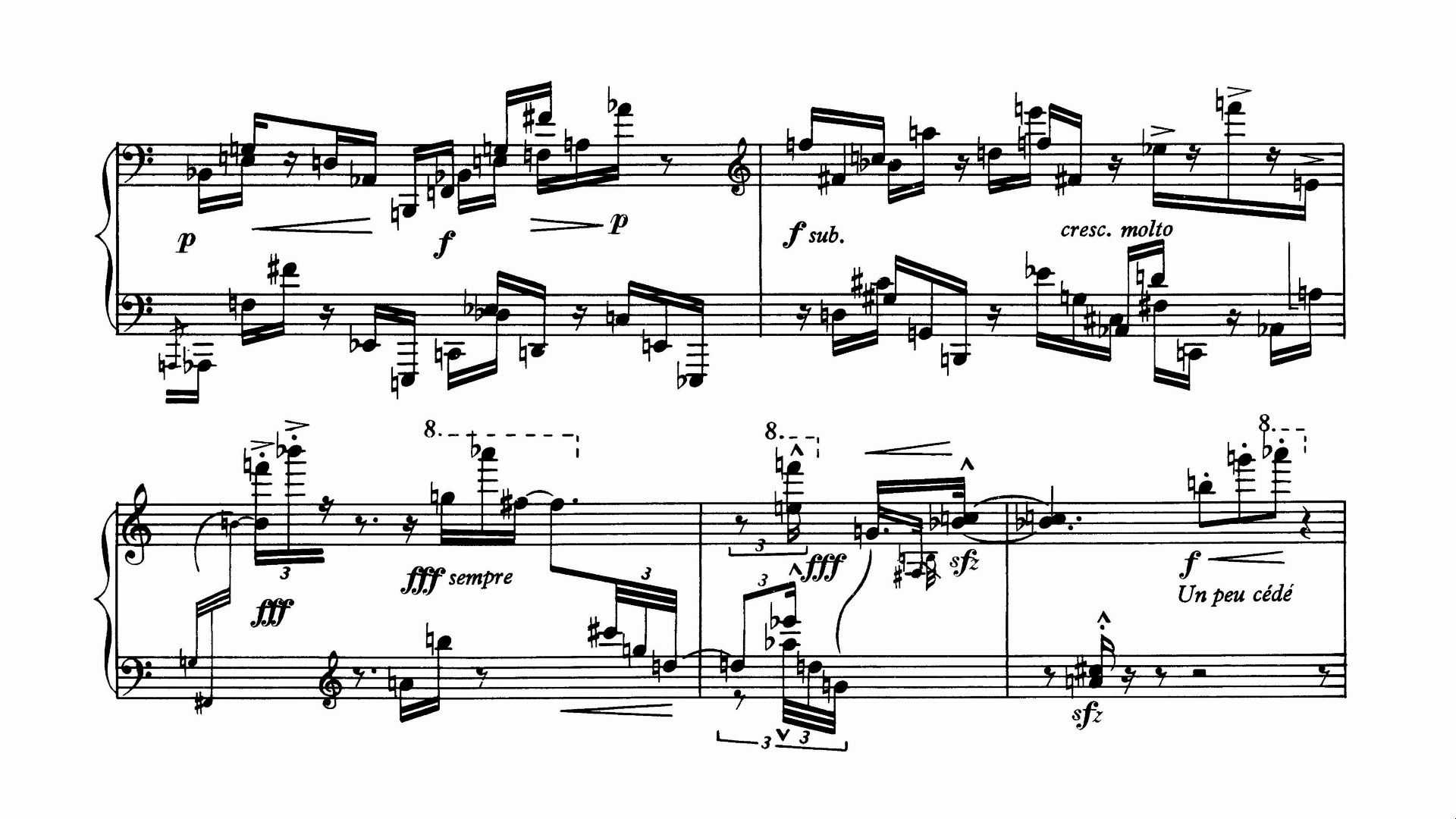 【钢琴】布列兹 - 第一钢琴奏鸣曲