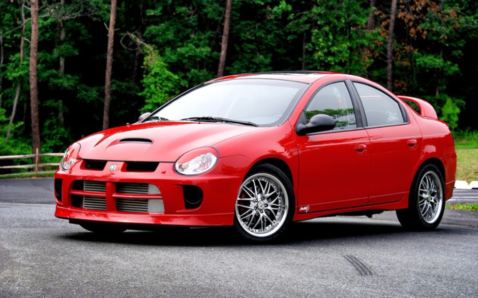 美式小钢炮道奇霓虹srt40200公里加速