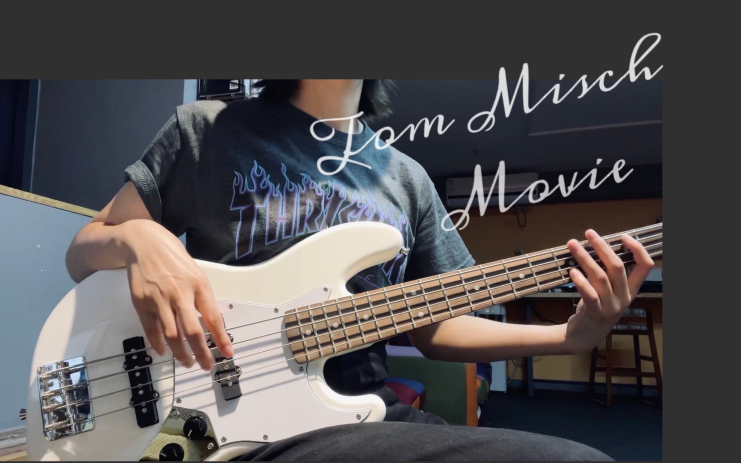 tom misch- movie 这个贝斯 酥酥的 音乐太美好了