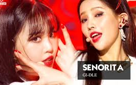 190301【(G)IDLE】“Senorita”音乐银行现场+消音版~哔哩哔哩bilibili