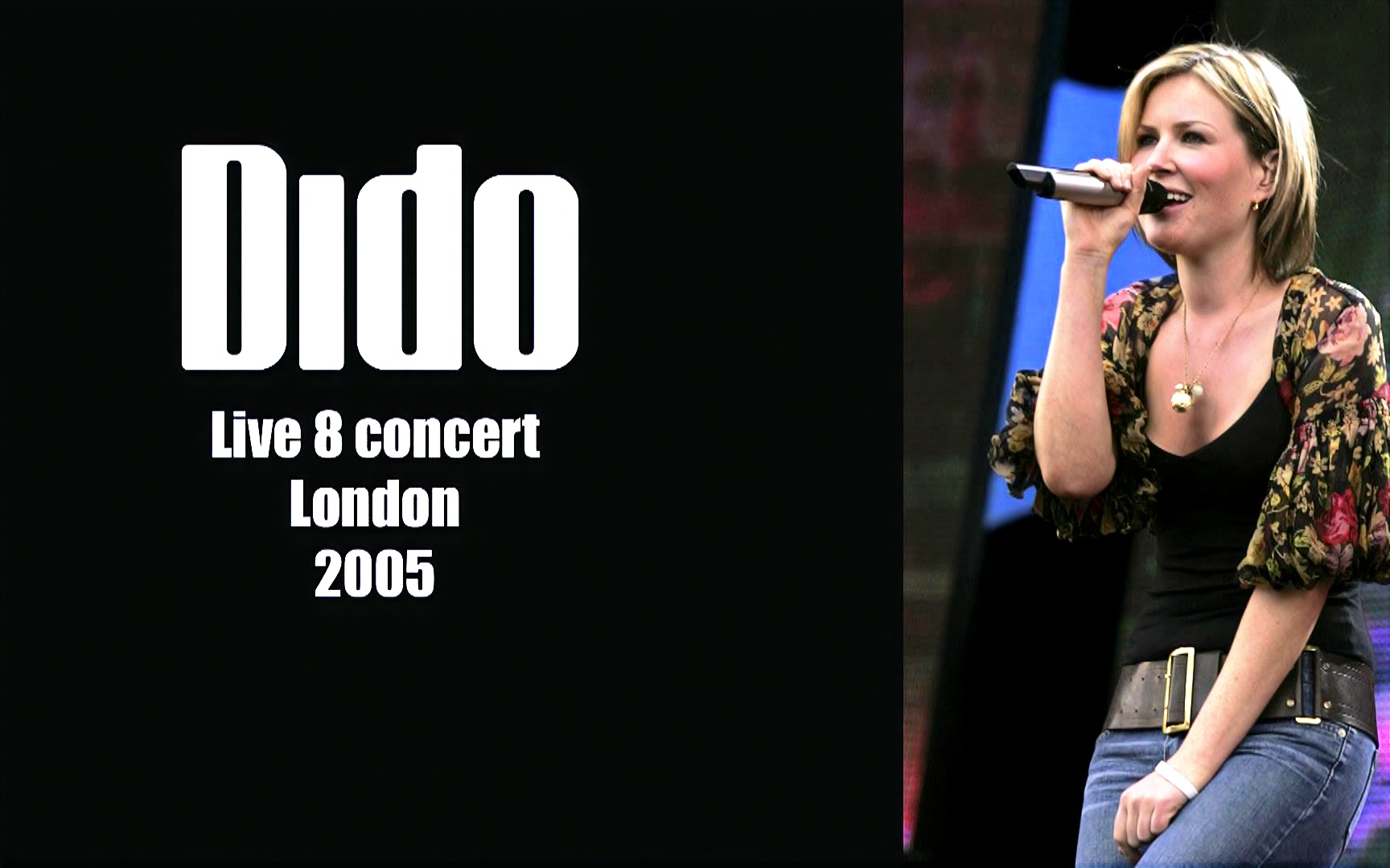 [图]【Dido】2005年伦敦演出  （White Flag，Thank You，Seven Seconds）