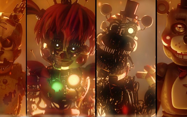 [图]【FNAF】（SFM丨中文字幕）让这一切黑暗都燃烧殆尽吧！（披萨店模拟器真结局）