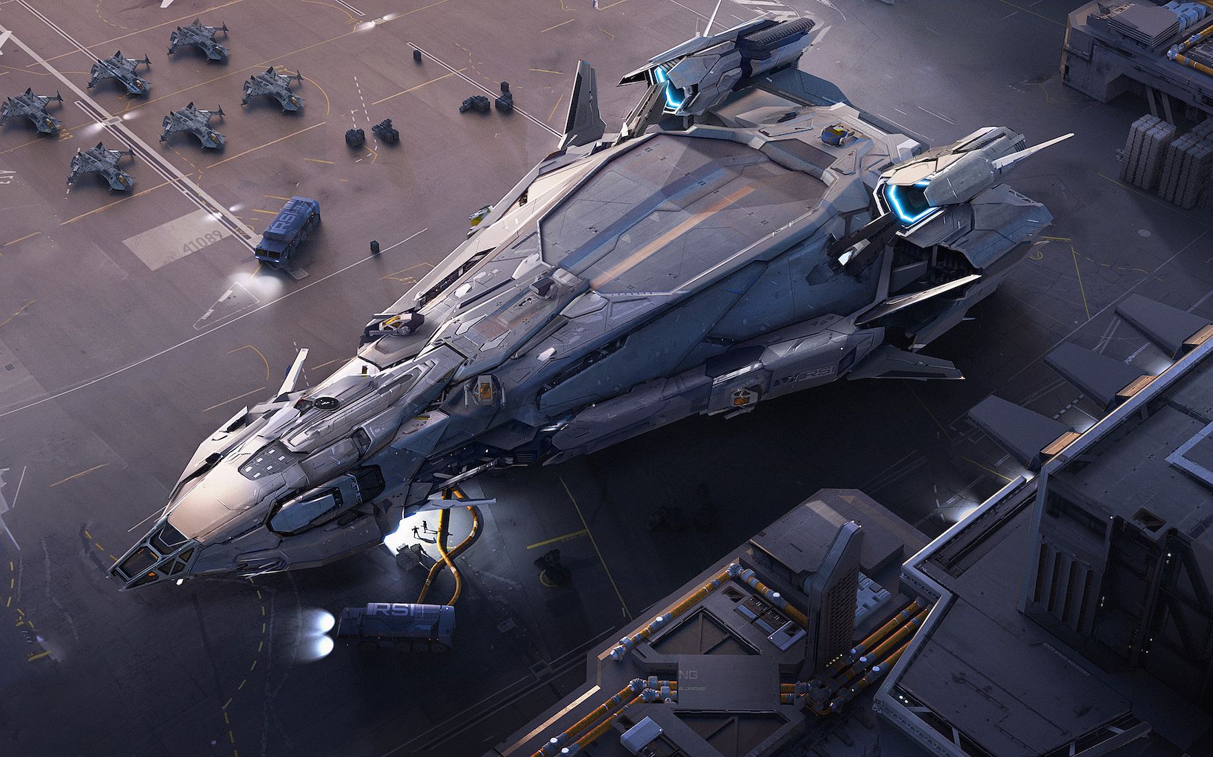 星际公民北极星级uee国民武装动员计划中英1080p