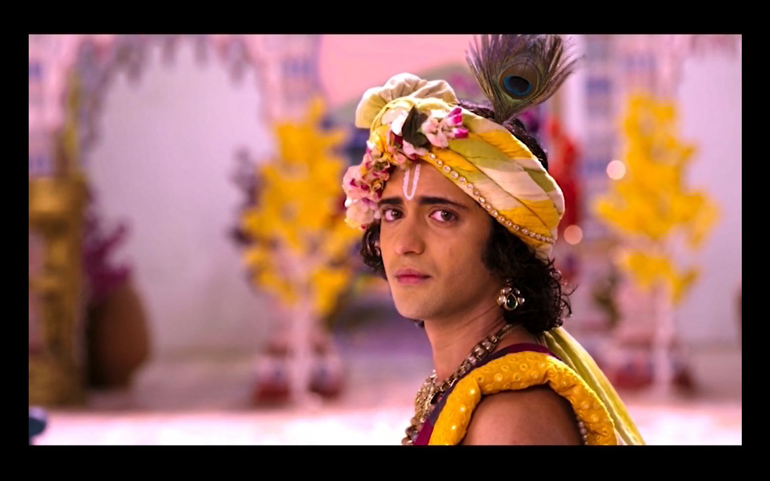  拉妲奎师那> 9 小片段:拉妲得知原来是奎师那的笛声