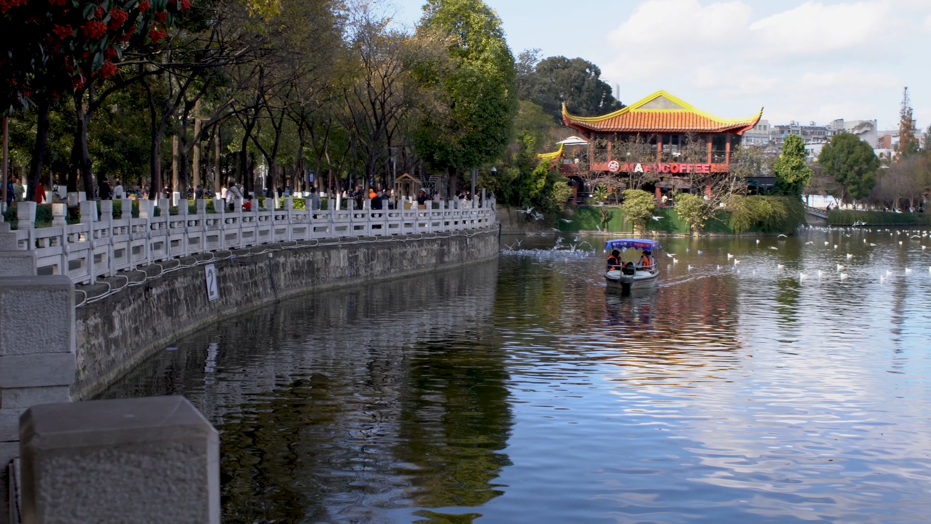 清丰县福翠湖公园图片