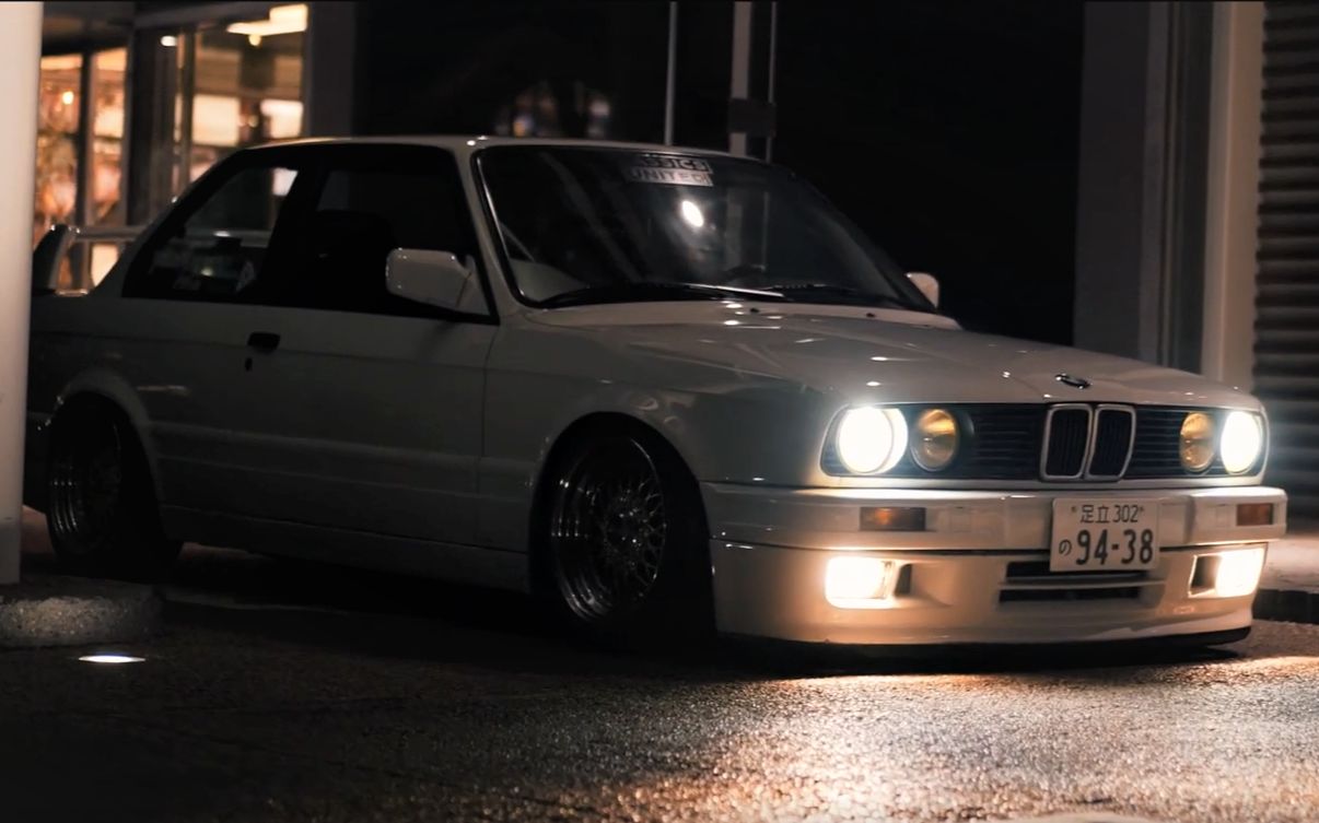 【PANS EYE】姿态低趴 BMW E30 深夜永久The Boy in the Rabbit哔哩哔哩bilibili