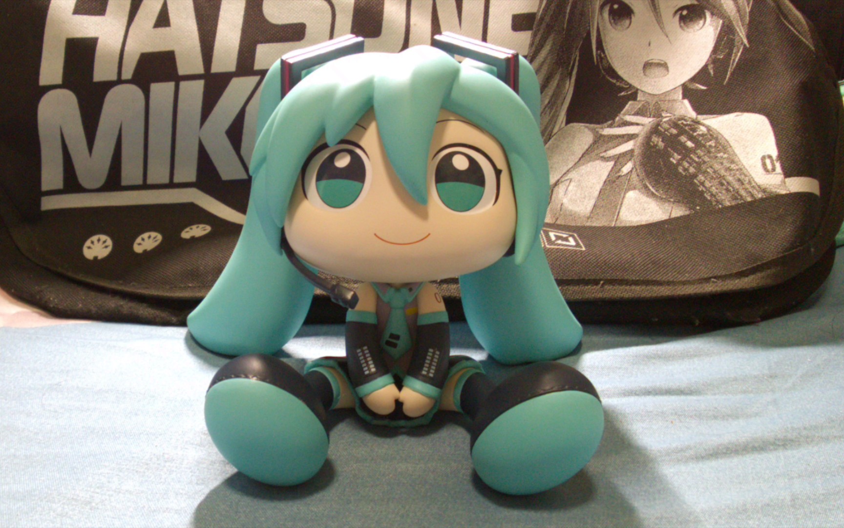 初音未来软胶q版手办简单开箱视频