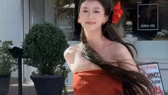 当我在美国街头穿纱马面搭马面