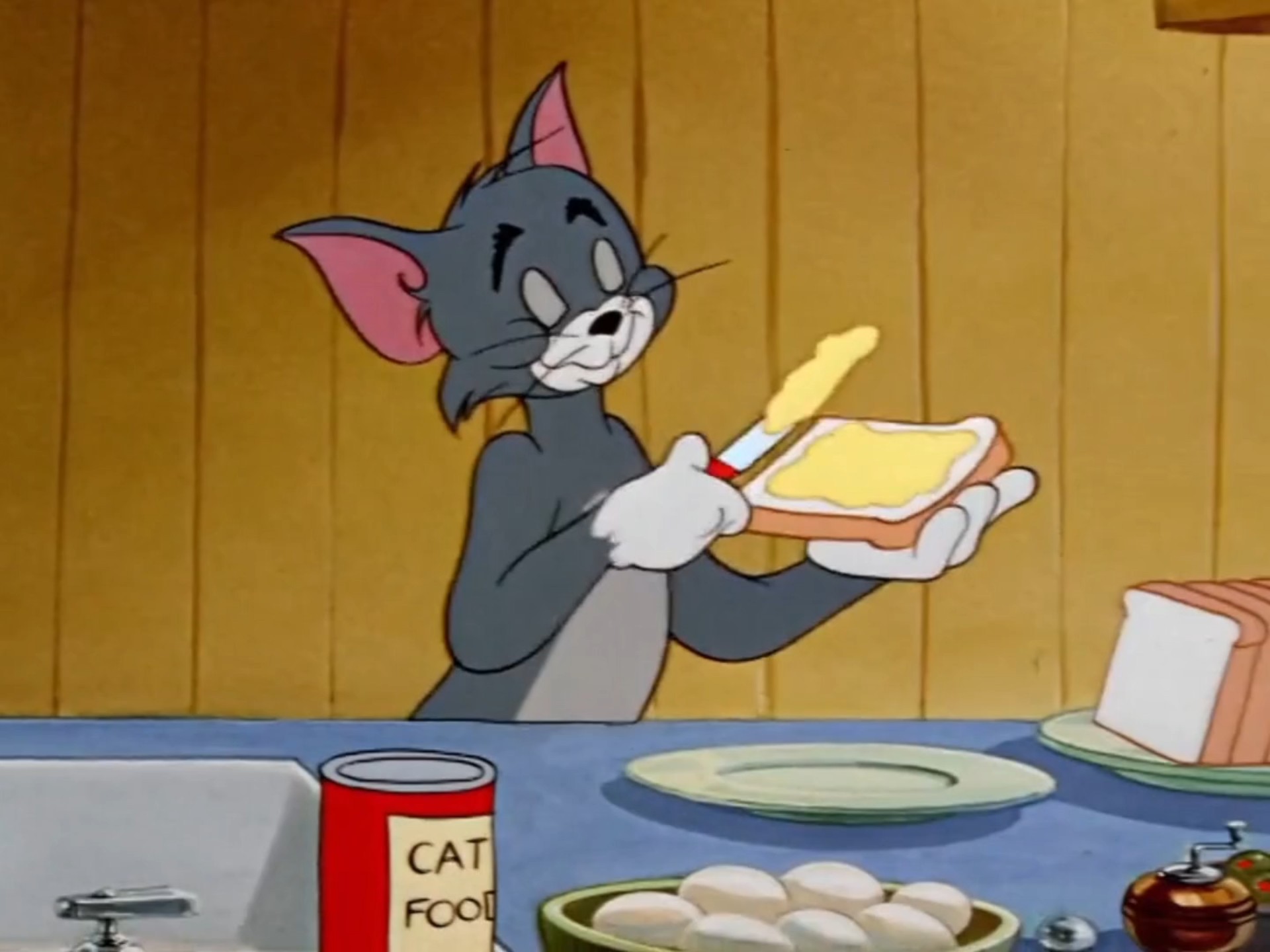 汤姆吃东西真香