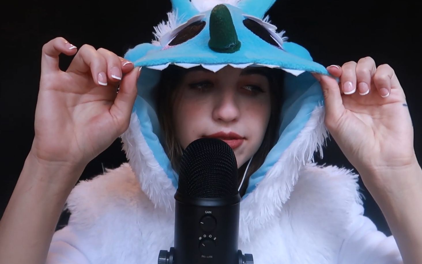 frivolousfox狐狸姐耳音助眠催眠自发性知觉经络反应狐狸小姐姐78舔