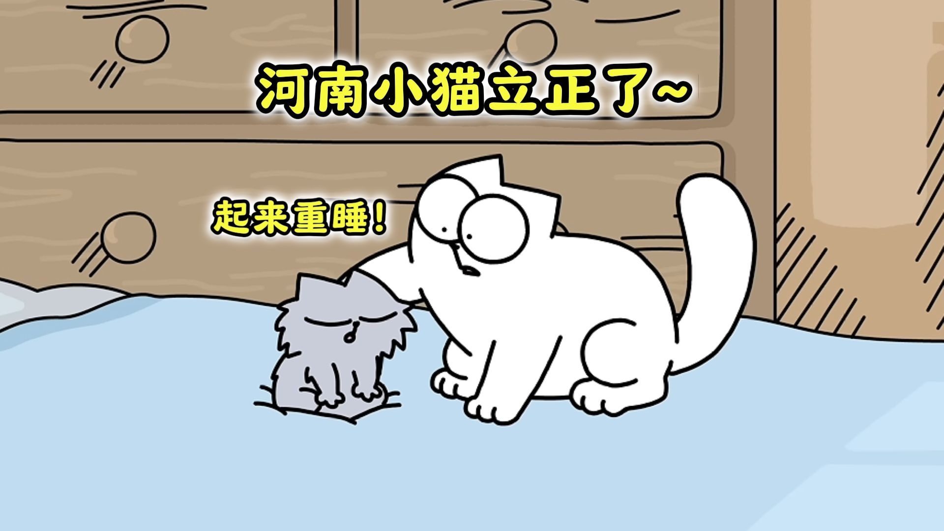 《流浪猫届最严厉的父亲》海报