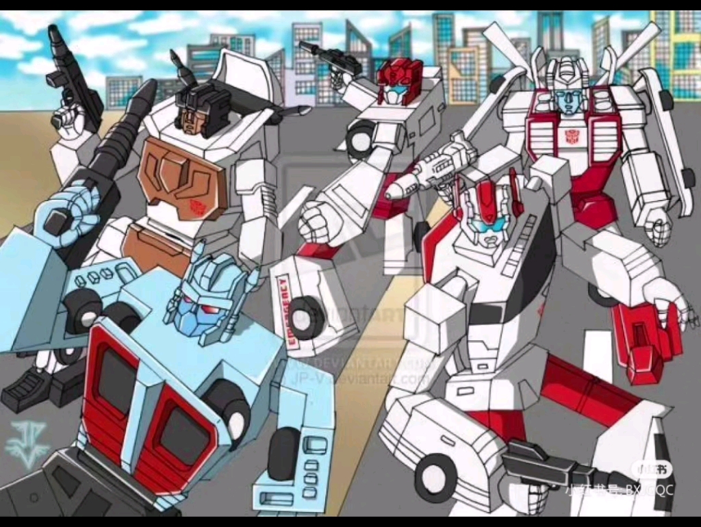 组合金刚机甲战队壁纸