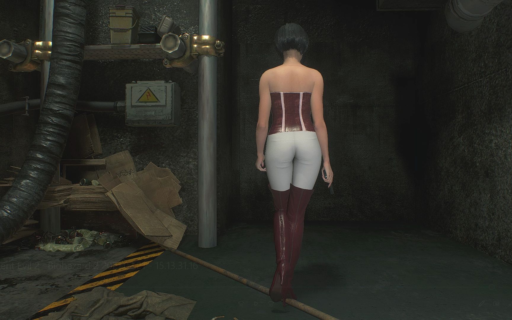 生化危机2重制版艾达王意外受伤