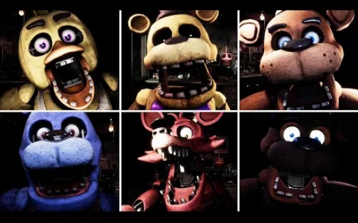 [图]FNAF 1重写大修 - 所有跳杀和额外