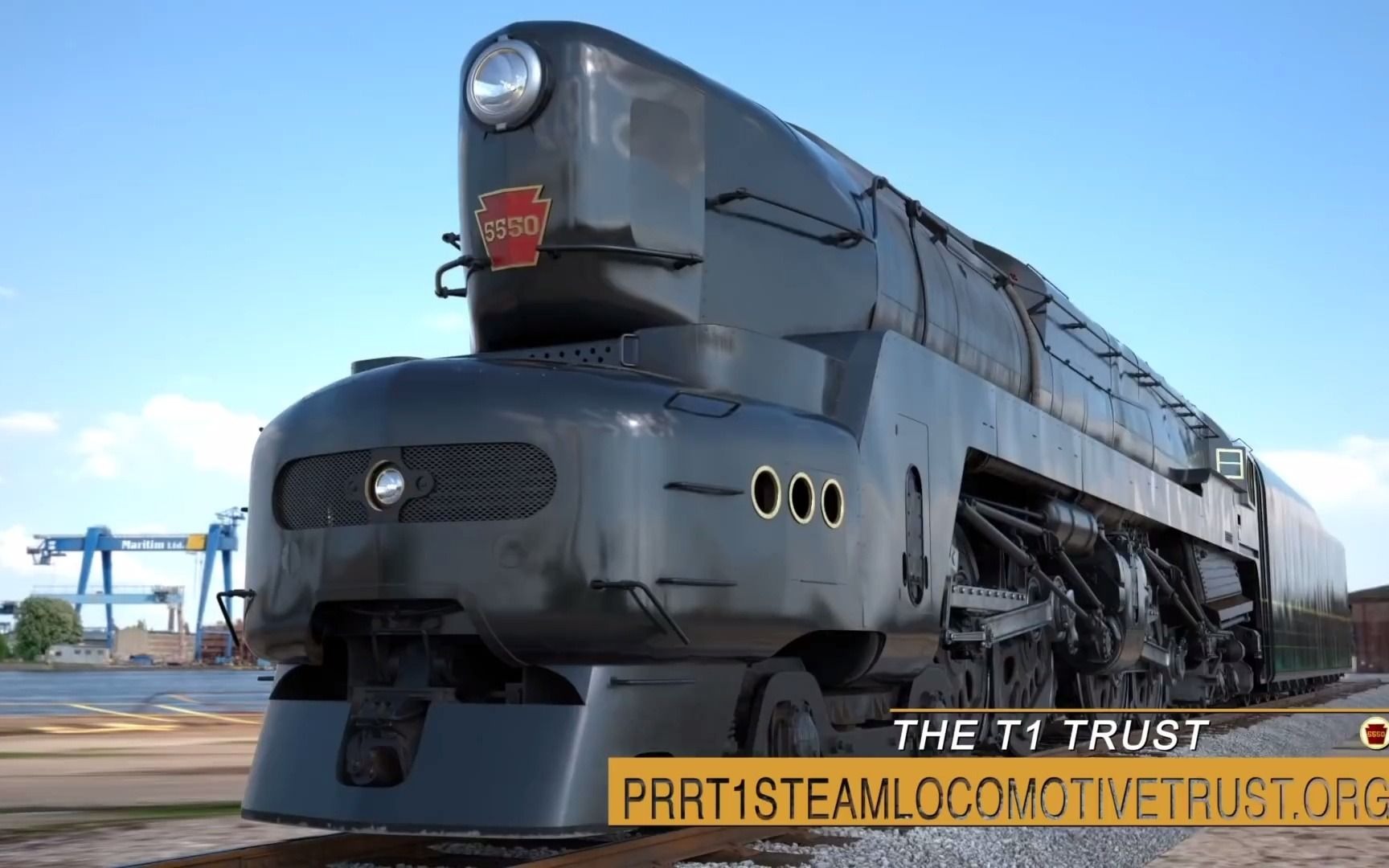 宾夕法尼亚铁路t1型蒸汽机车重建计划宣传片itcanbedone