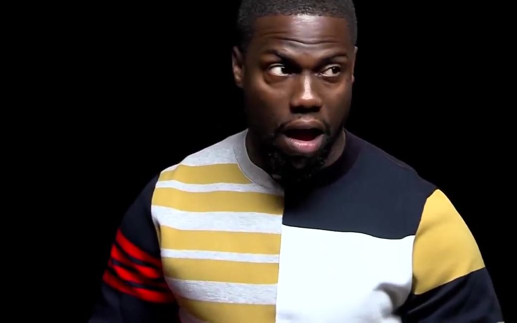 【凯文哈特】学奥尼尔摔倒 詹姆斯来扶_哔哩哔哩_bilibili