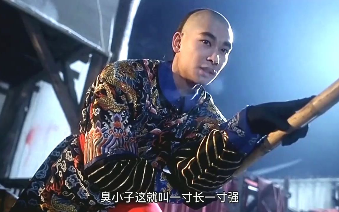 影视:方世玉与鄂尔多,初次交手,在通背拳下吃尽苦头