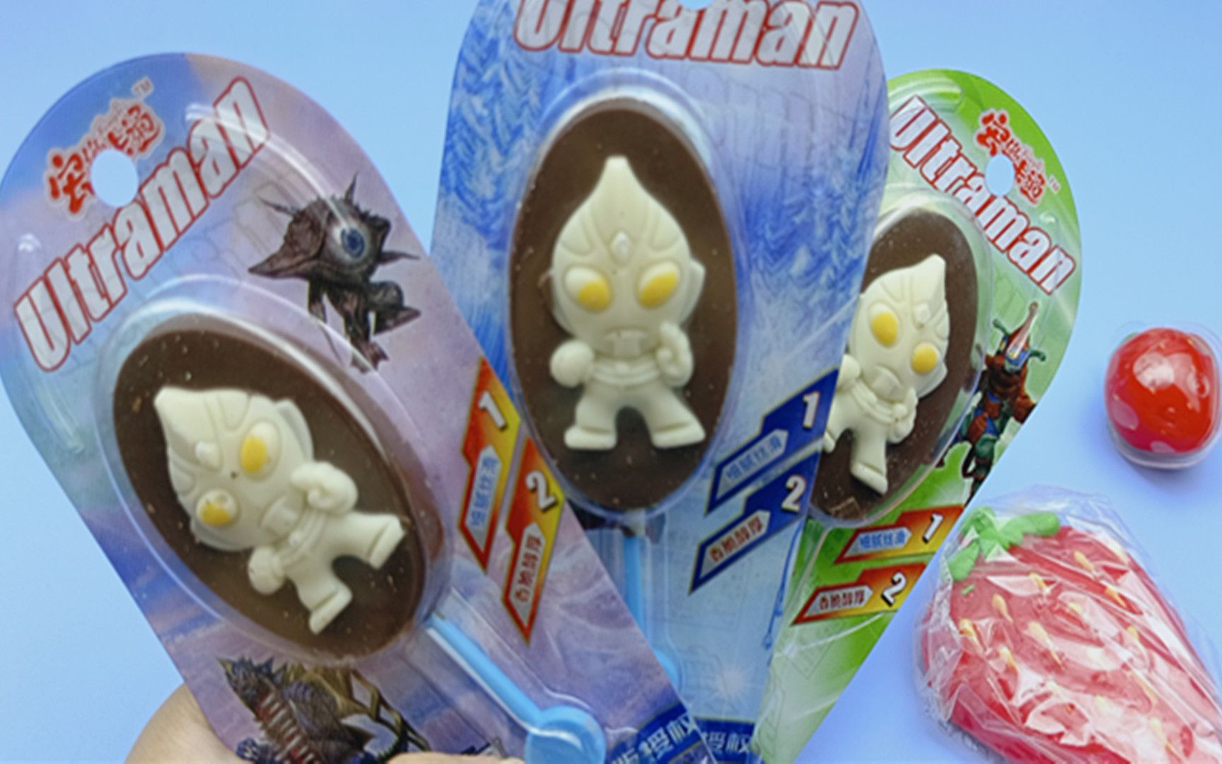 奥特曼巧克力棒棒糖乔治会要吗