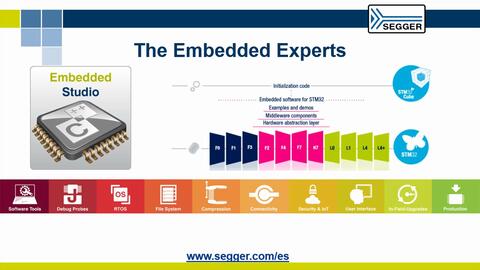 STM32Cube MCU软件包Eclipse项目在segger的Embedded Studio IDE中-哔哩哔哩