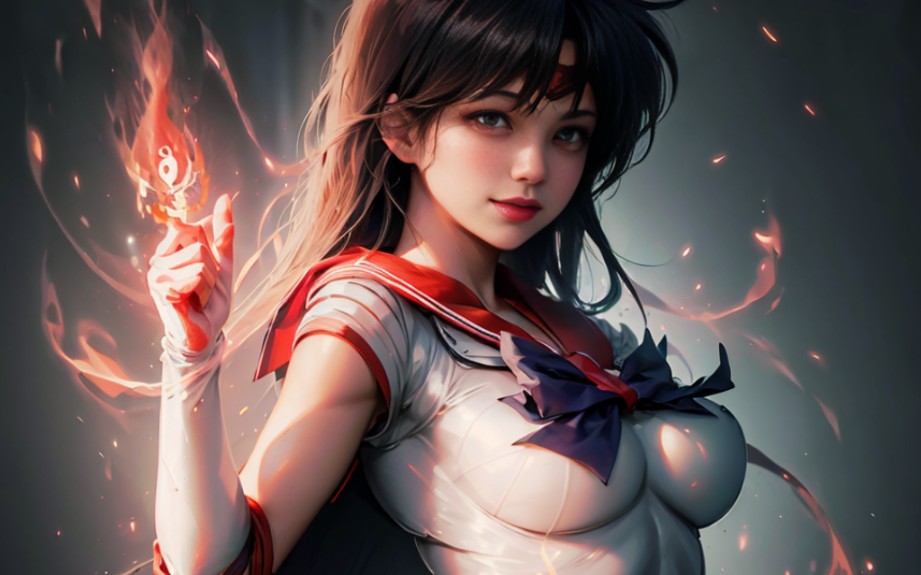 水兵火星,掌控了黑暗火元素