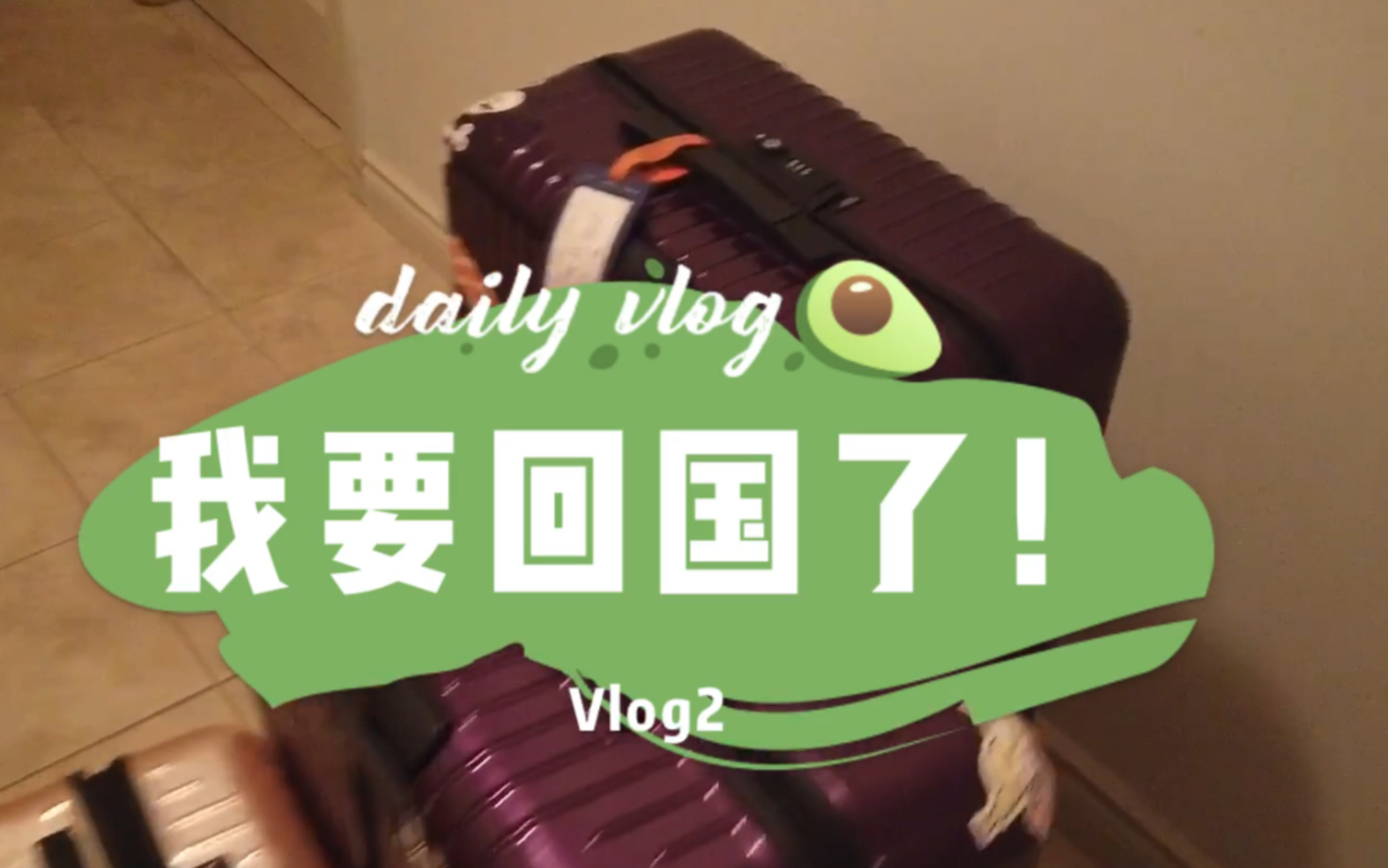 vlog2.我要回国休假了!