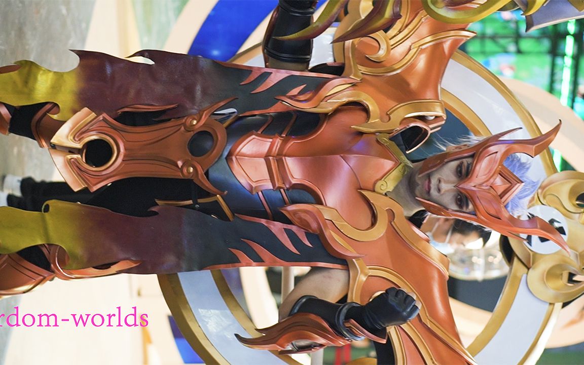 王者荣耀五虎将 张飞虎魄cos cicf2020 广州漫展