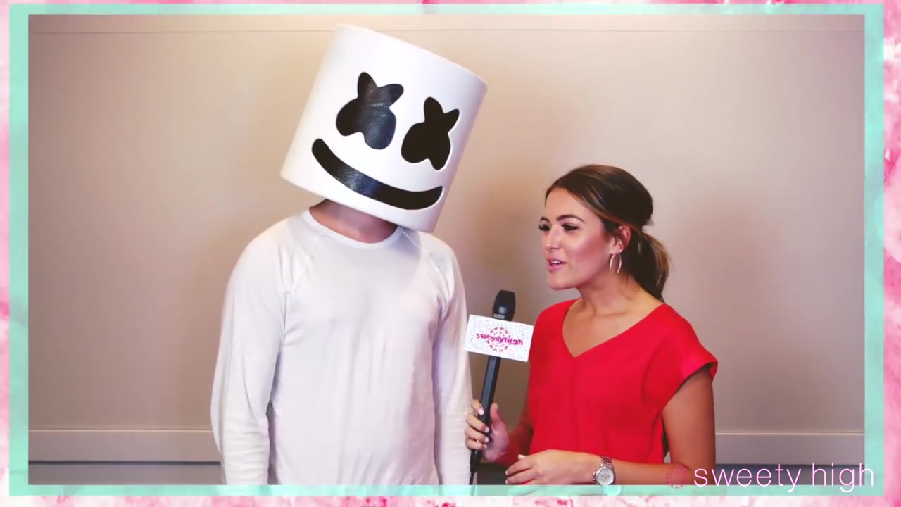 (hd) marshmello chats with sweety high about single "alone"